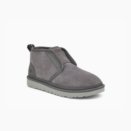 UGG Neumel Flex Dark Grey Lace-up Boots for Men (BUIY27013)